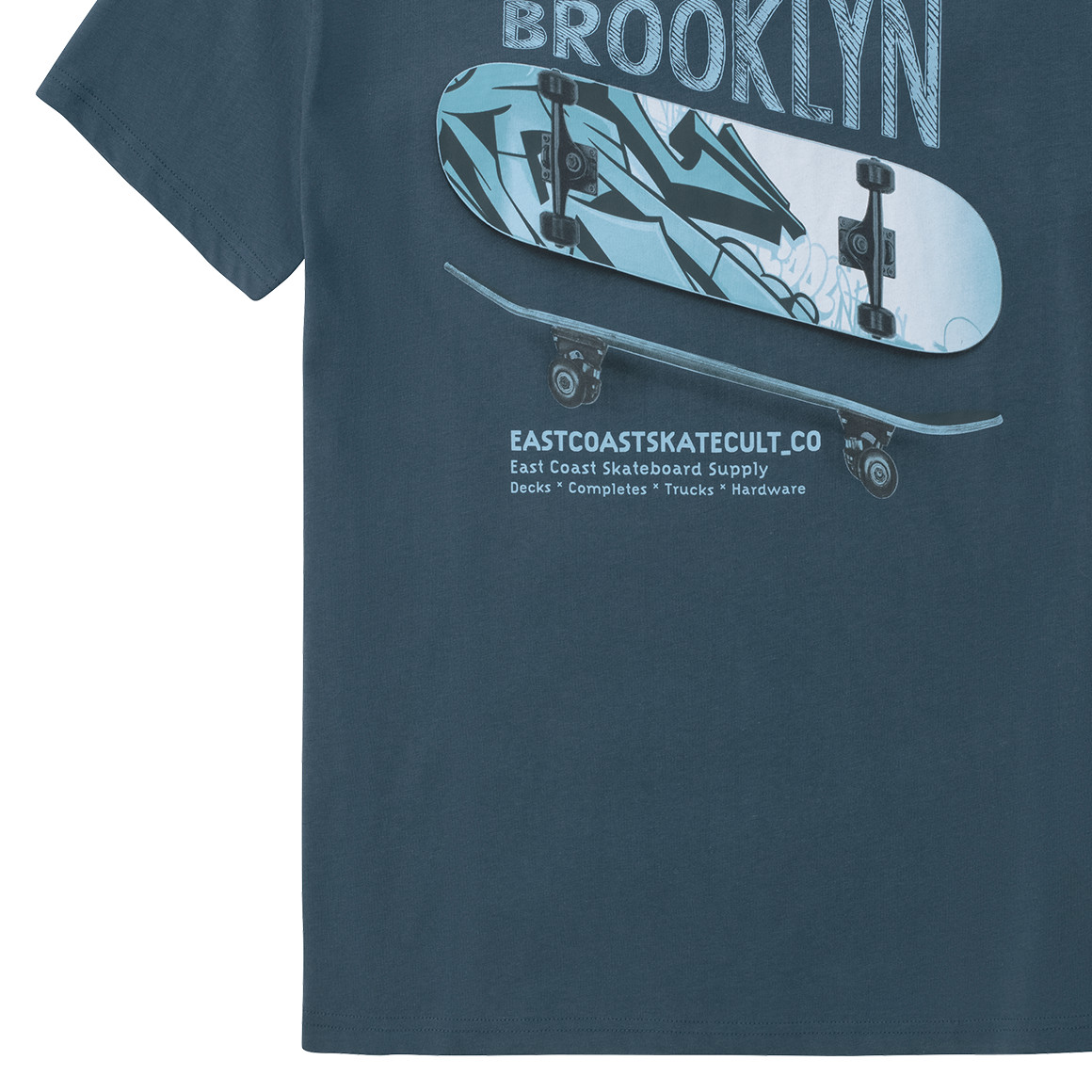Beatwear Jungen T-Shirt mit Prints dunkelpetrol
