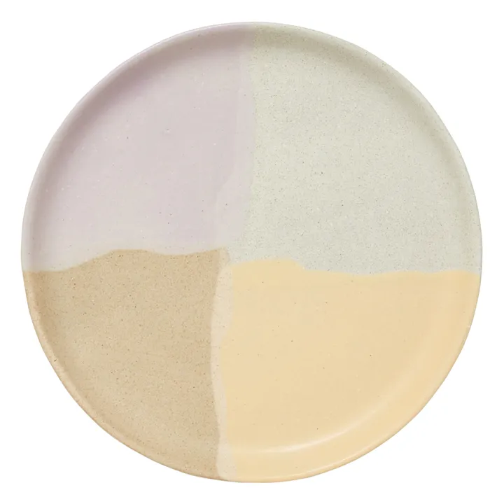 Perla Valtierra Assiette Belguim en argile | Lilas