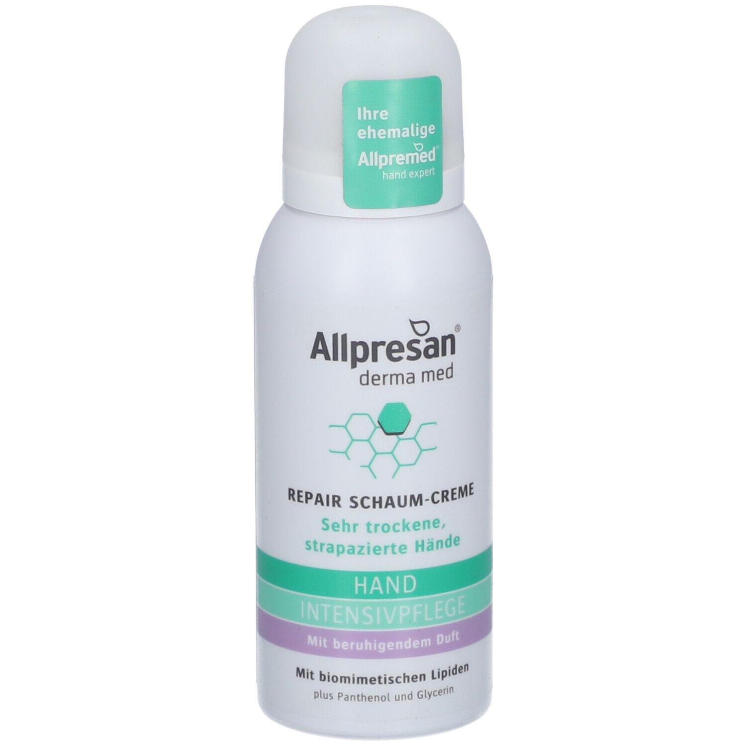 Allpresan Derma med HAND INTENSIVPFLEGE  Repair Schaum-Creme
