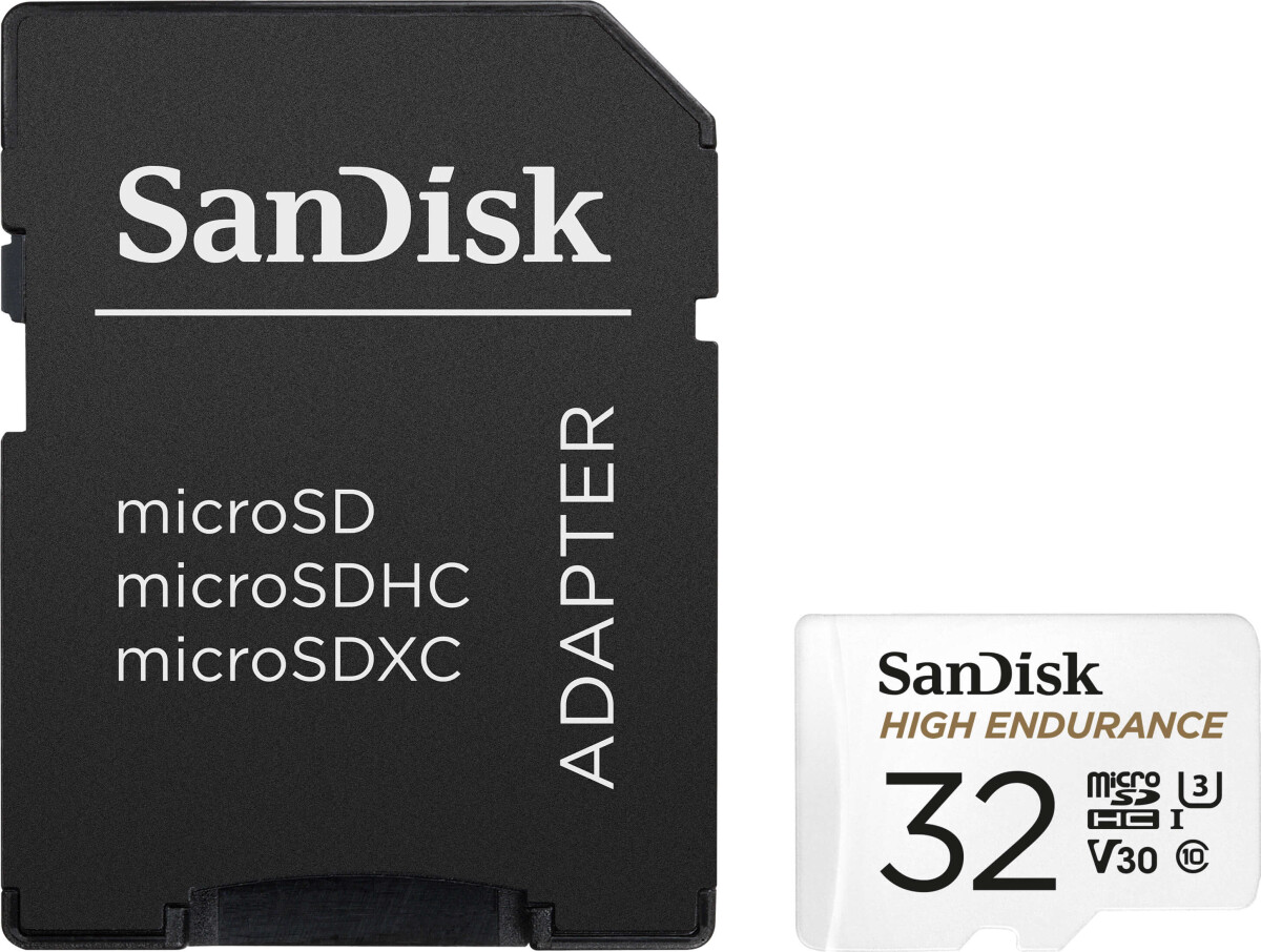 Sandisk - Micro Sd Kort - 32GB - MicroSDHC - Hc I U3 V30 4K