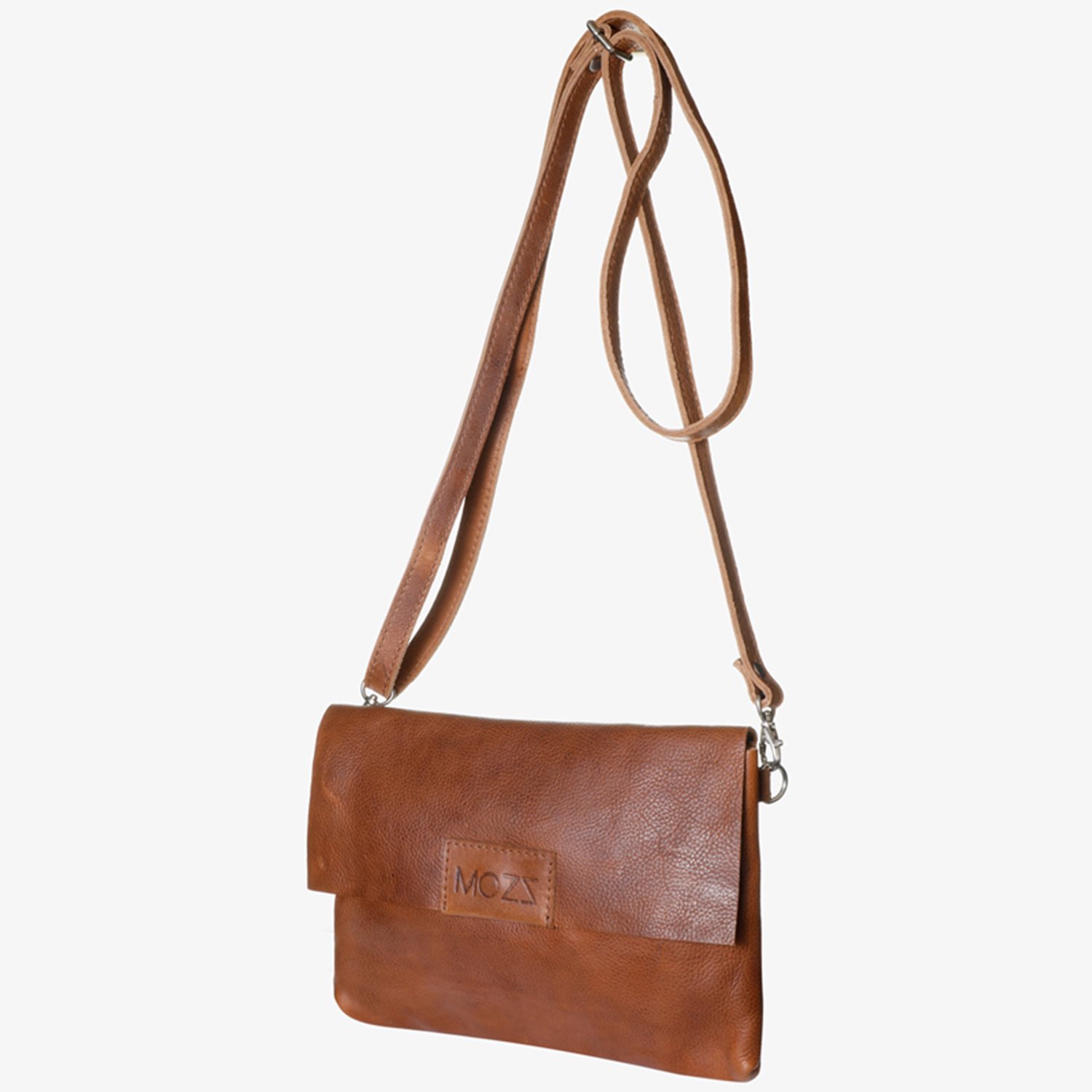 Mozz Luieretui Crossbody cognac