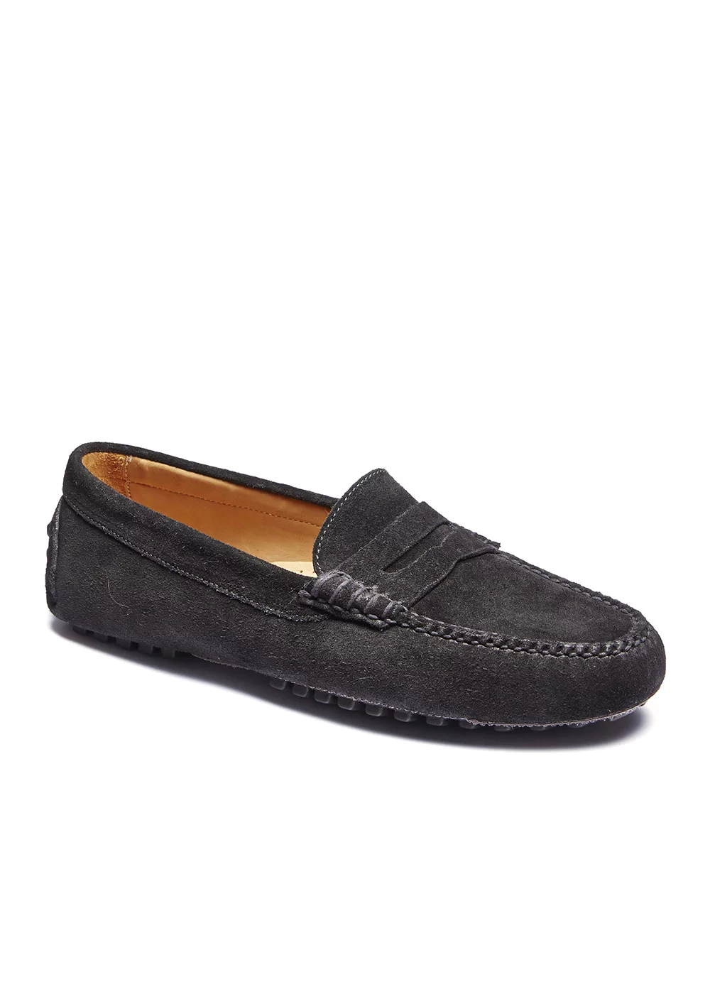 BUCK DRIVER VELOURS NOIR