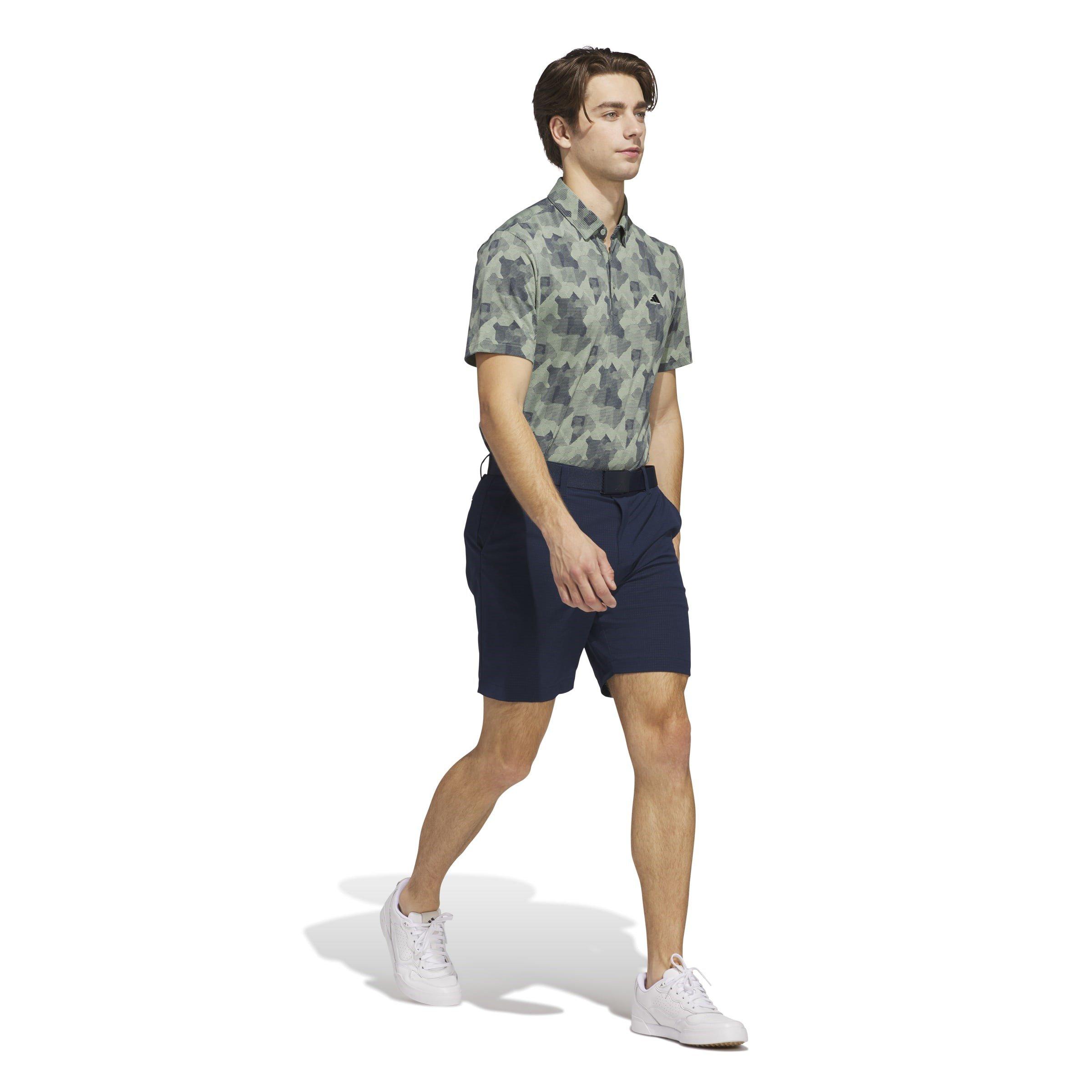 adidas All Over Print Golf Polo Shirt Mens