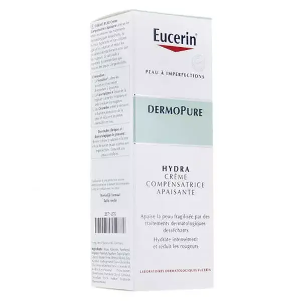 Eucerin DermoPure Hydra Creme Suavizante para Pele com Tendência à Acne 50ml