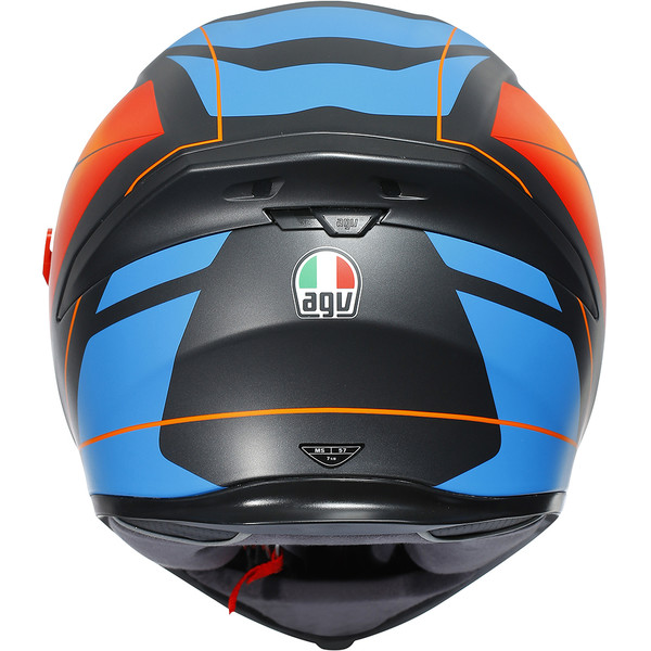 AGV - Casque K5 S Core Bleu / Blanc / Orange / Noir