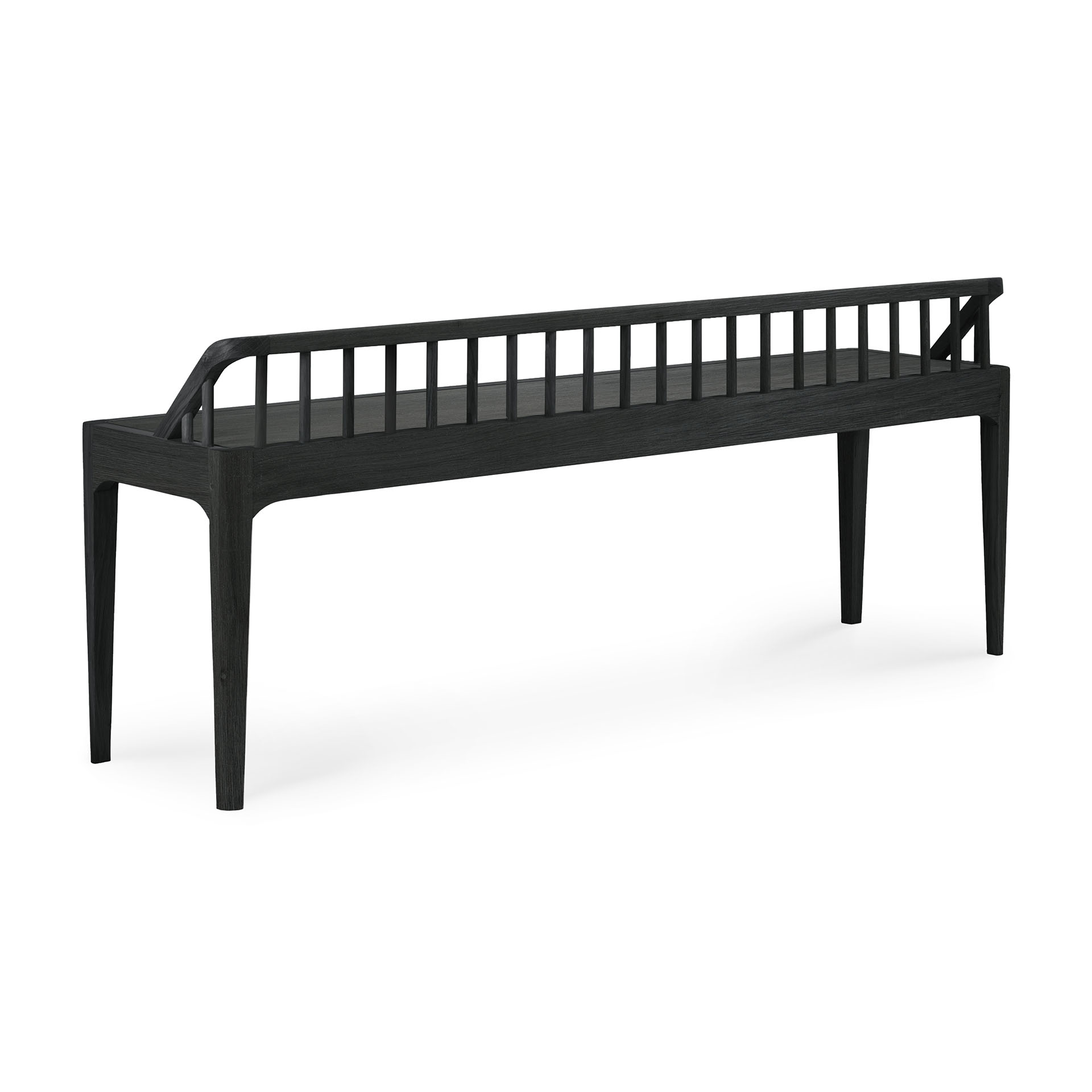 Ethnicraft Bench Spindle Oak black
