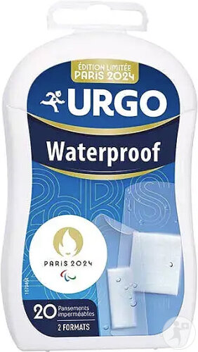 Urgo Waterproof Pansements Imperméables 20 Pièces