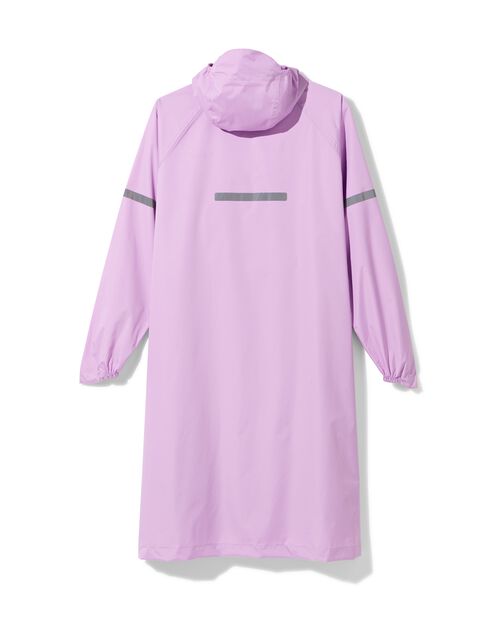 poncho de pluie pour adulte léger imperméable lilas