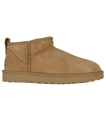 UGG BamseStøvler - W Classic Ultra Mini - Chestnut