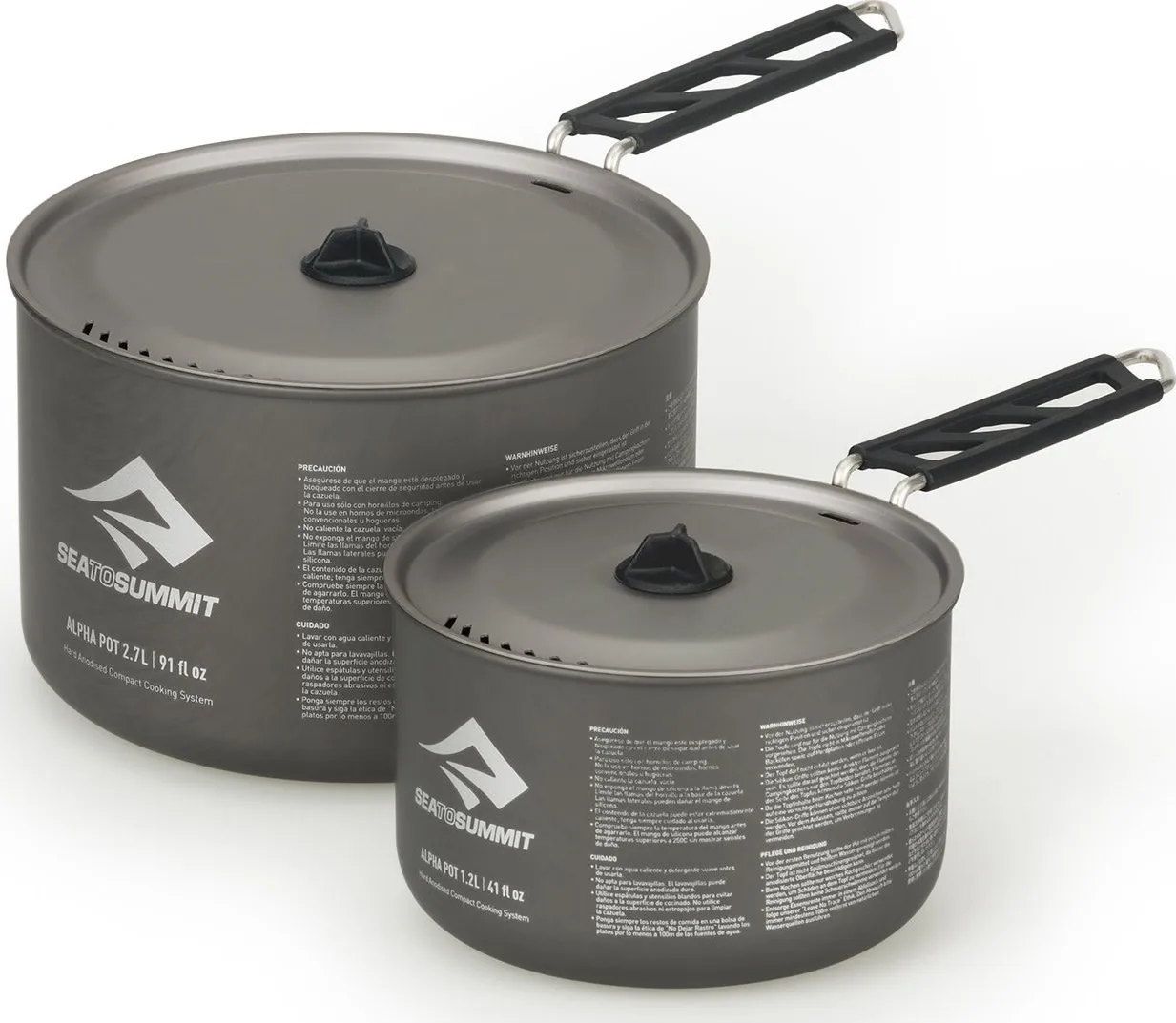 Sea To Summit Alpha 2.0 Pot Set GREY