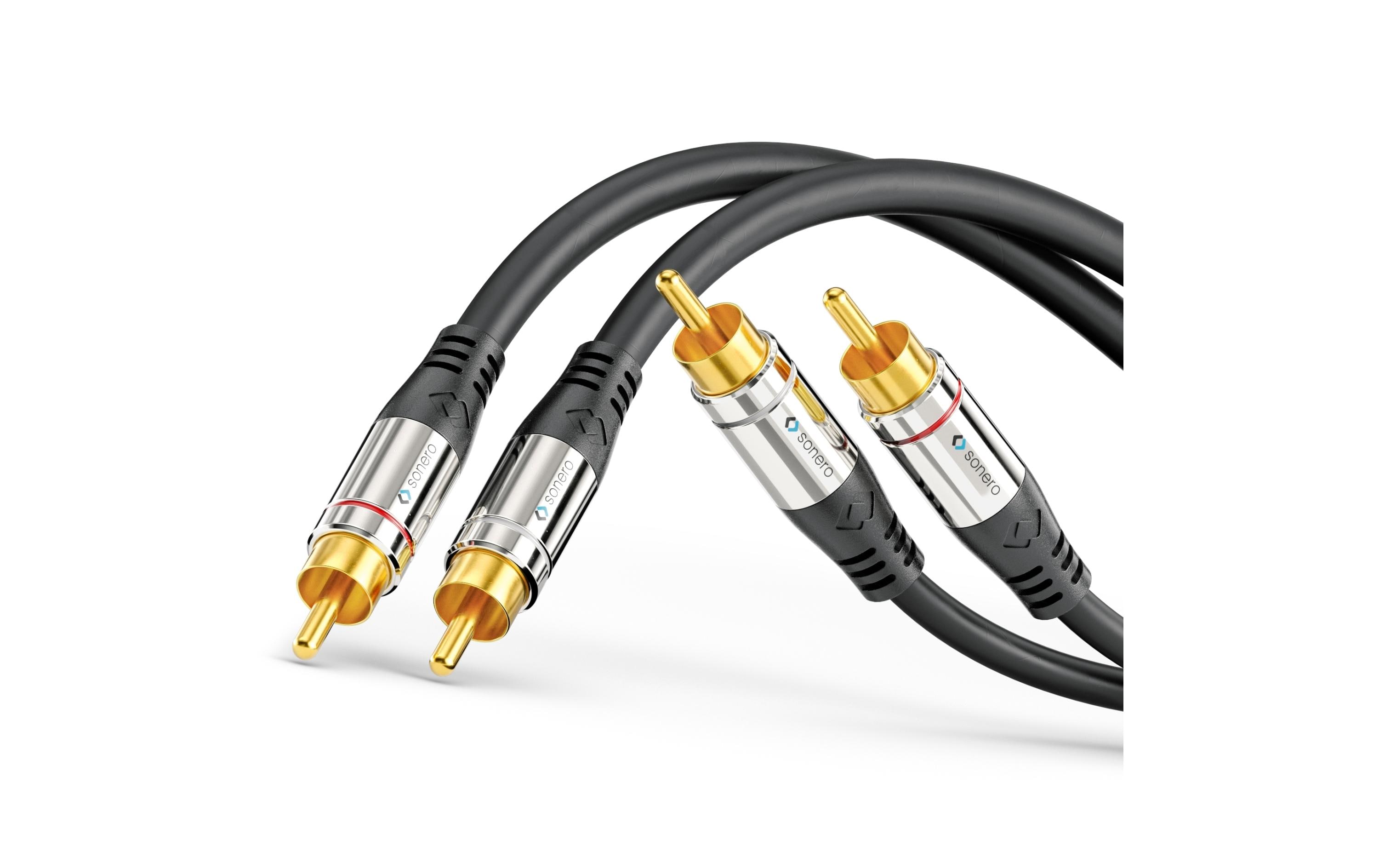 Audio-Kabel Cinch - Cinch 1 msonero 2x Cinch Stereo Audio Kabel