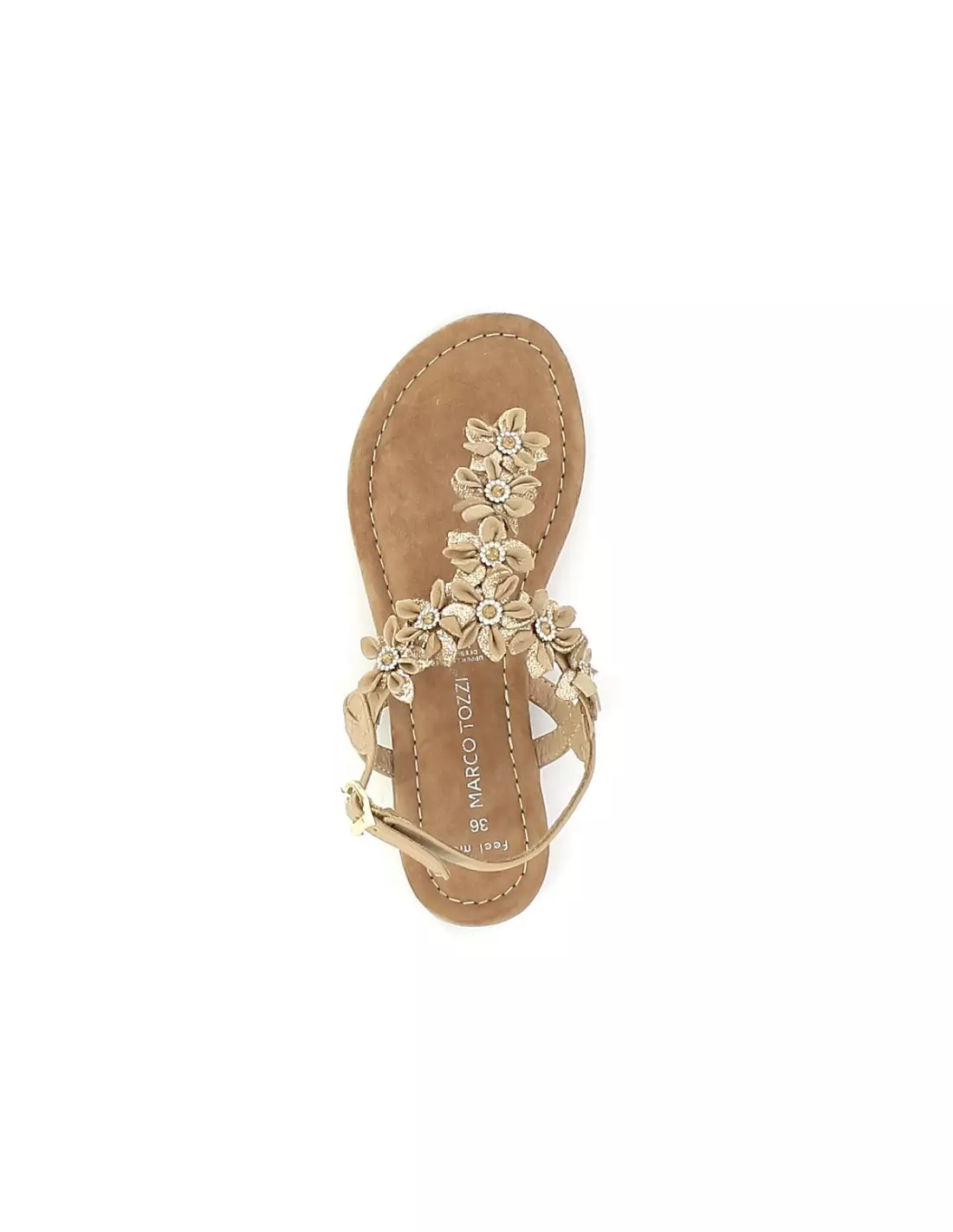 MARCO TOZZI 28148 - Sandales & nu-pieds Taupecomb