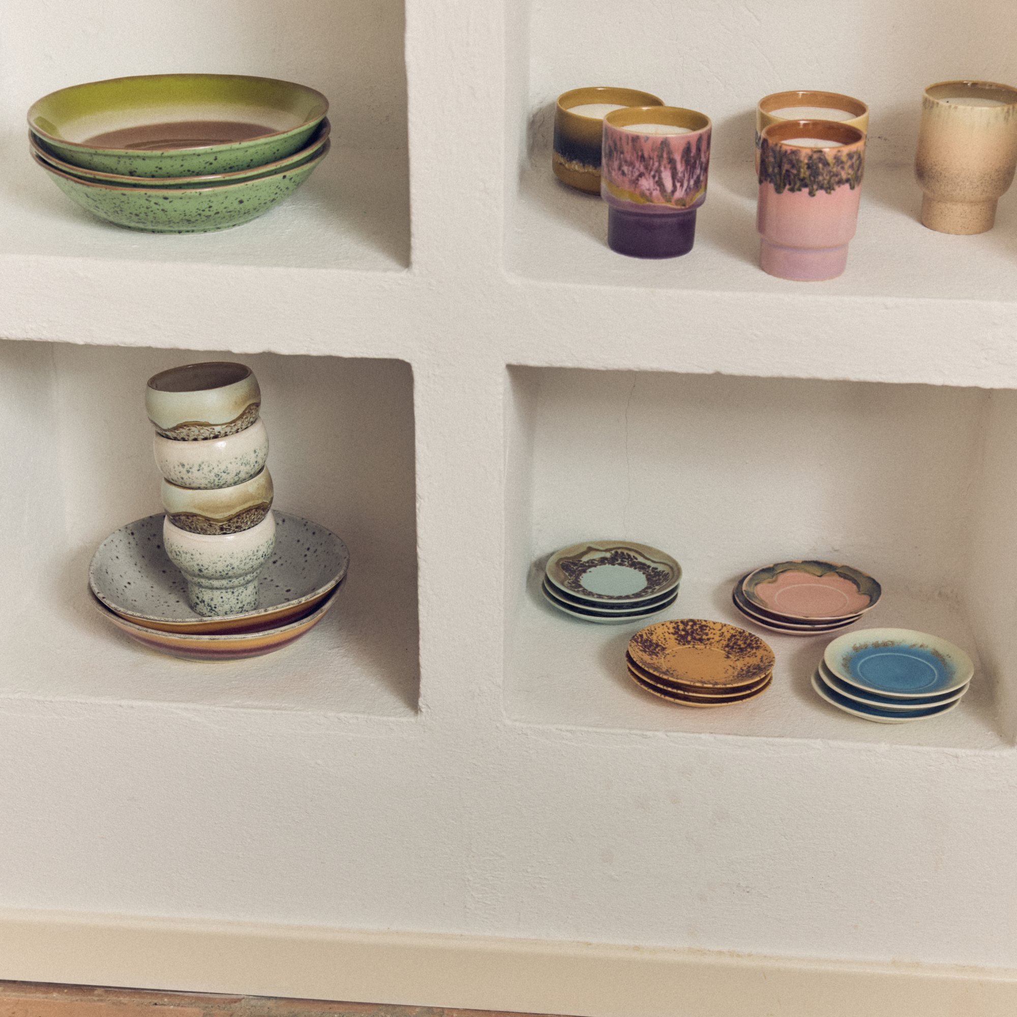 Geurkaars 70's ceramics S Miami