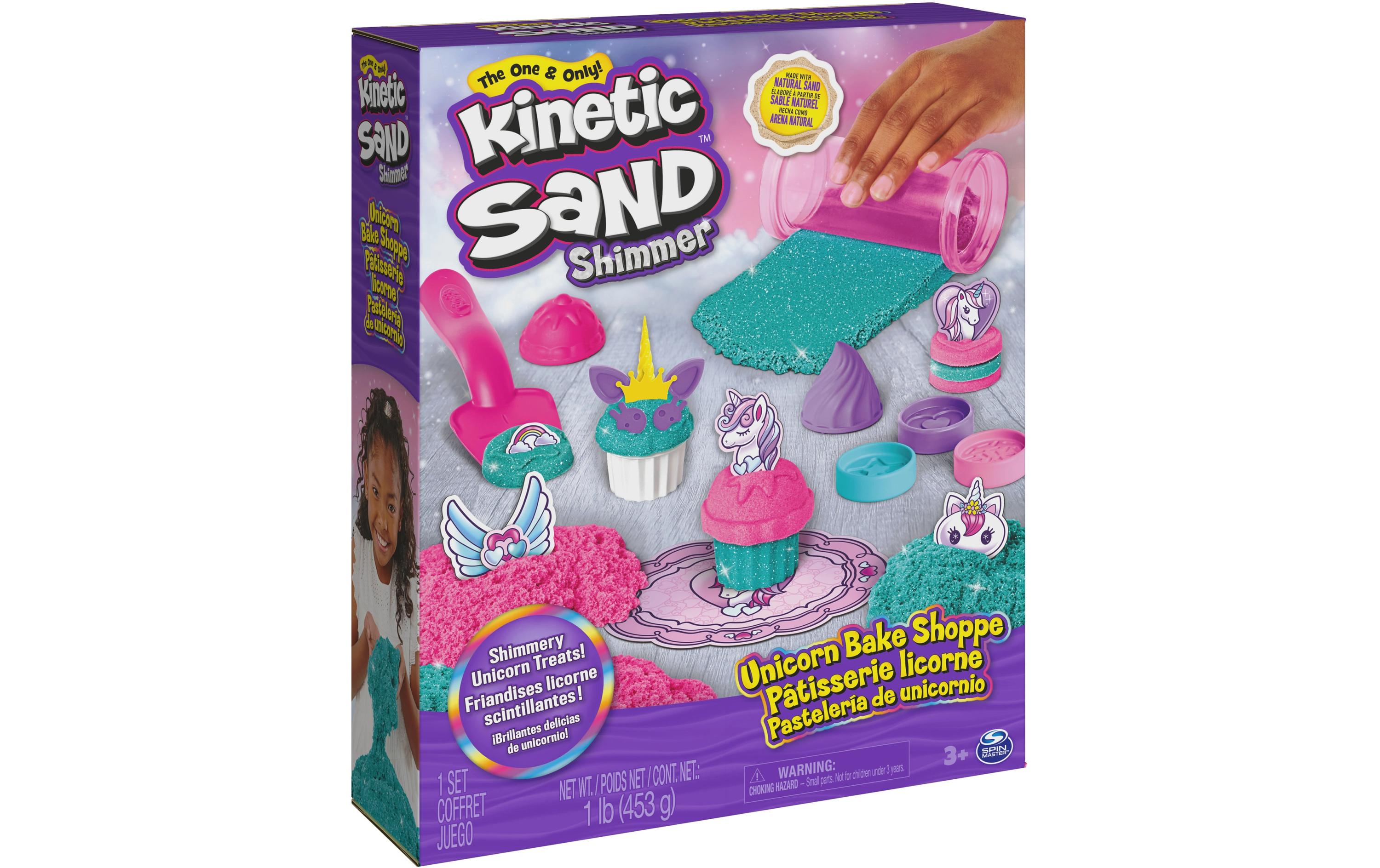 Sand Kinetic Unicorn Bake ShoppeKreatives und schimmerndes Indoor-Sandspiel