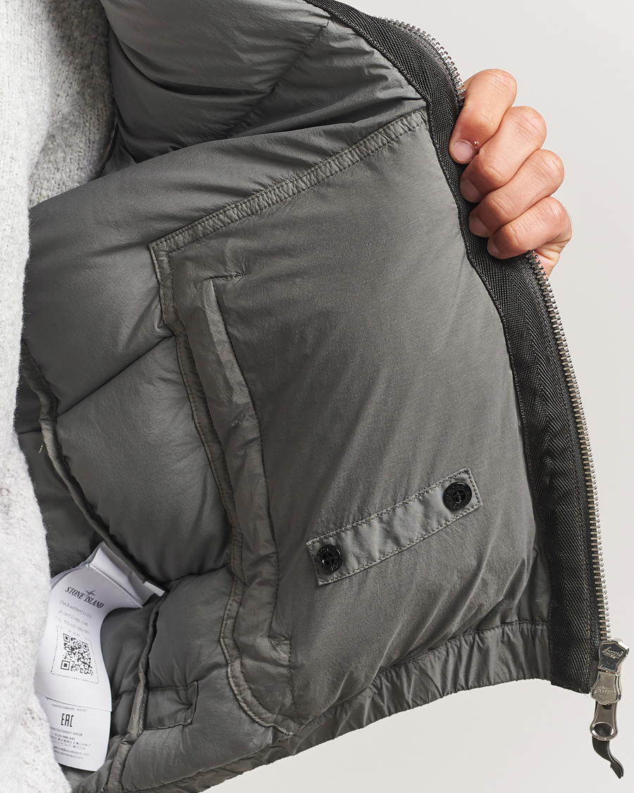 Stone Island Seamless Tunnel Nylon Down Vest Cement