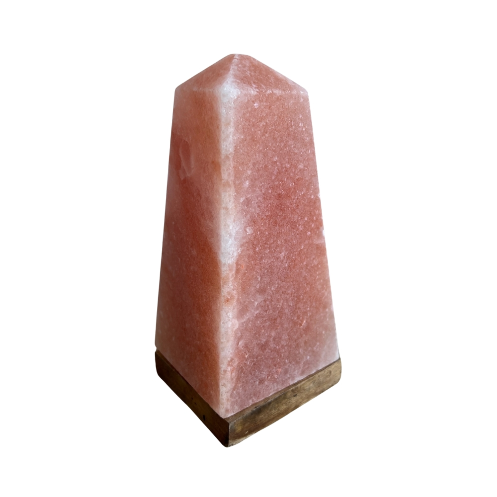 Tafellamp Obelisk zoutlamp