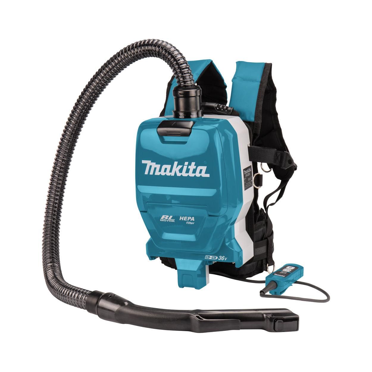 Makita DVC261ZX22 Accu Rugstofzuiger 2x18V Basic Body
