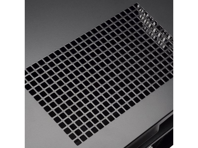 SilverStone PC-Gehäuse GD09B-C Kompaktes ATX-Desktop-Gehäuse mit vorinstalliertem 120-mm-Lüfter