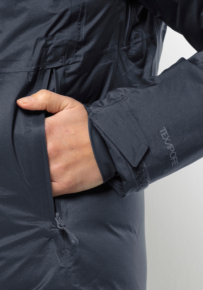 Jack Wolfskin Daunenjacke »CYROX 2L DOWN JKT W« mit Kapuze