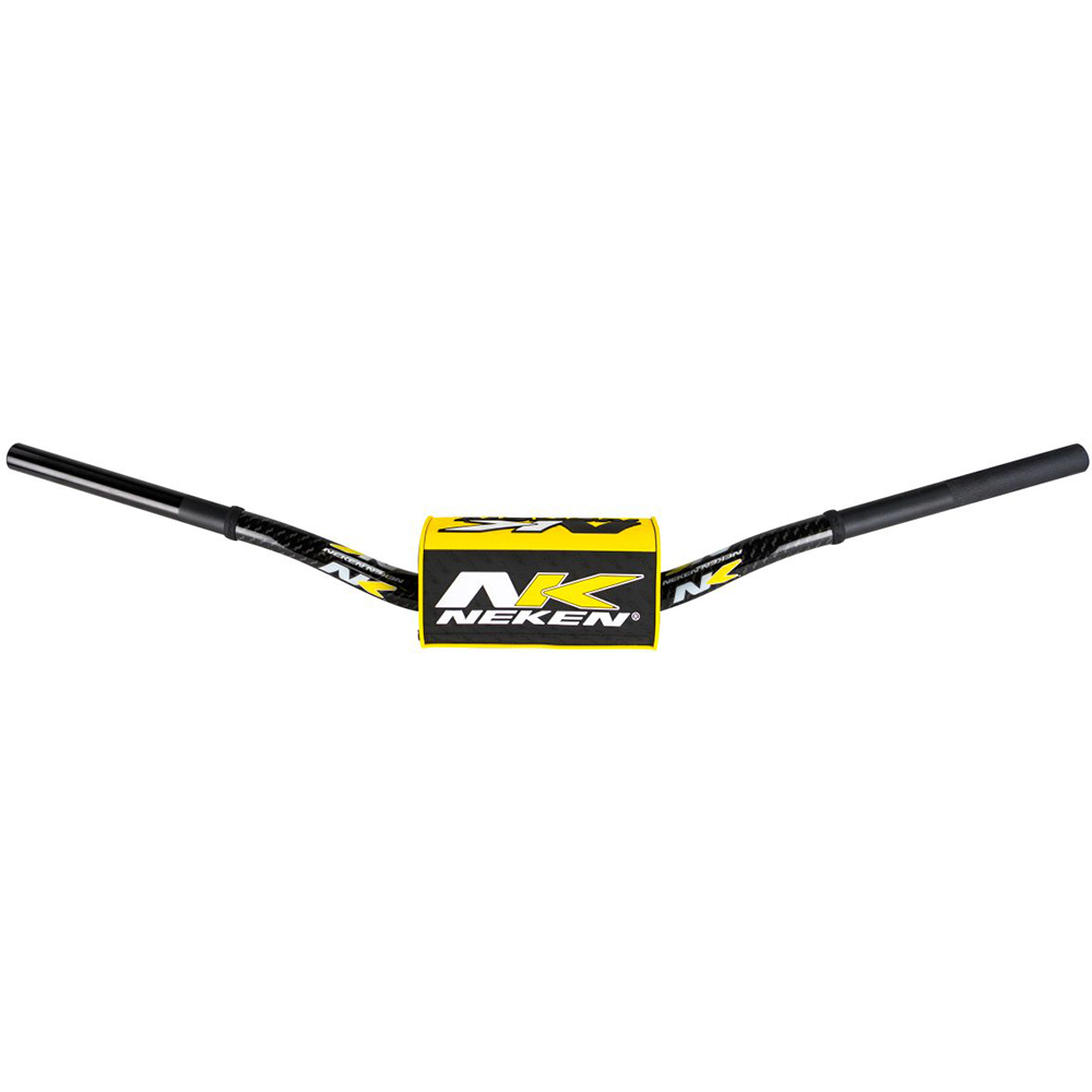 Neken - Guidon Original RMZ - diamètre variable design conique Jaune / Noir