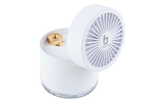 Bo-Camp Ventilator wiederaufladbar weiß