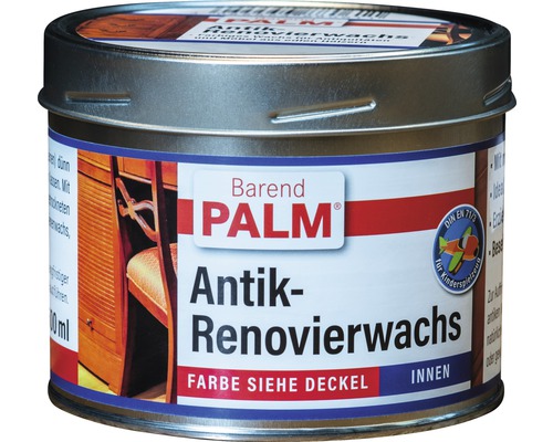 Antieke renovatiewas, bijenwas, Barend Palm, kleurloos, natuurlijk, 500 ml