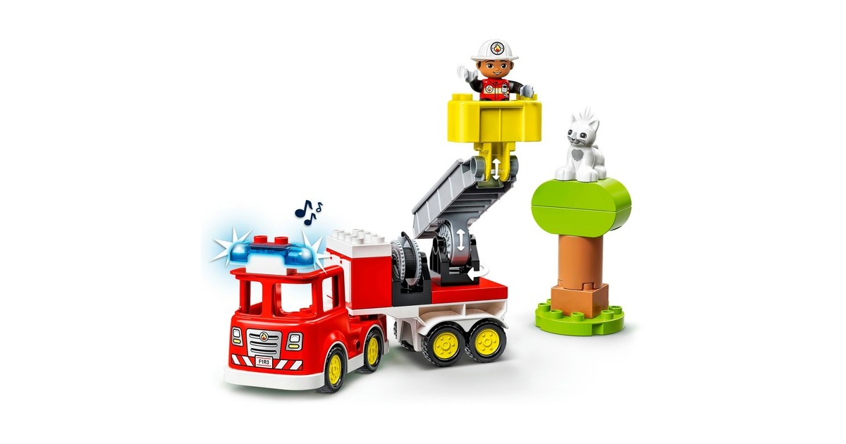 LEGODUPLO - Brandweerwagen Constructiespeelgoed  (10969)