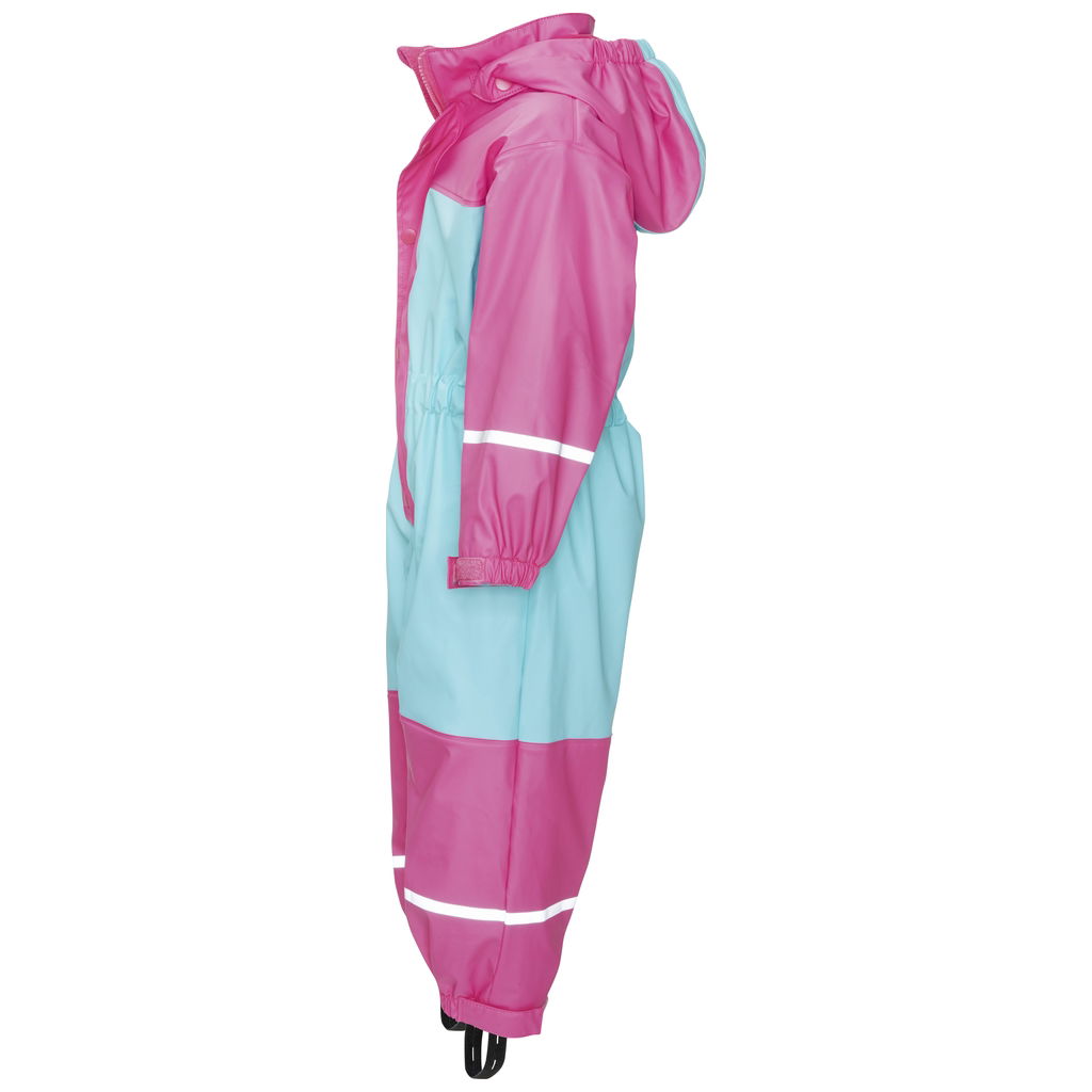PlayshoesPlayshoes   Regenoverall Basic mit Fleecefutter türkis 74
