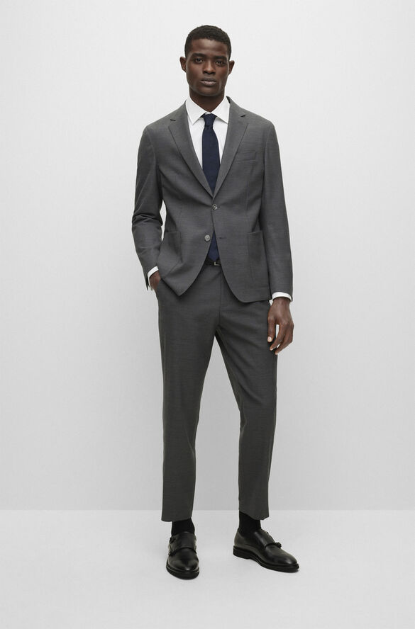 BOSS BOSS Men Business Clothing Shirts Hvid