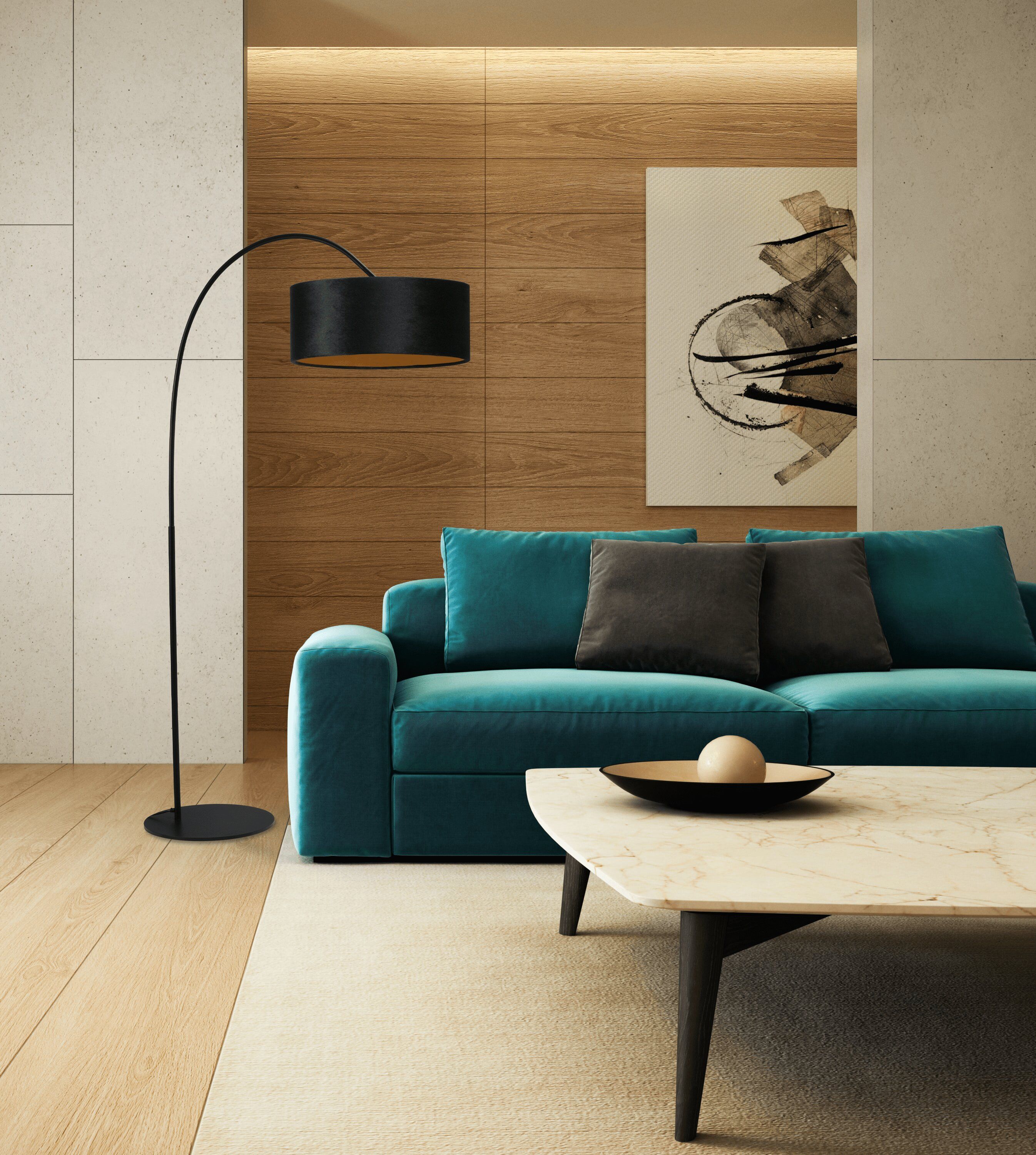 Vloerlamp 1205-05-6580-05-52  Arch B52 x D91 cm