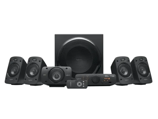 Logitech® | Højttalersystem - til hjemmebiograf - 5.1-kanal - 500 Watt (Total)