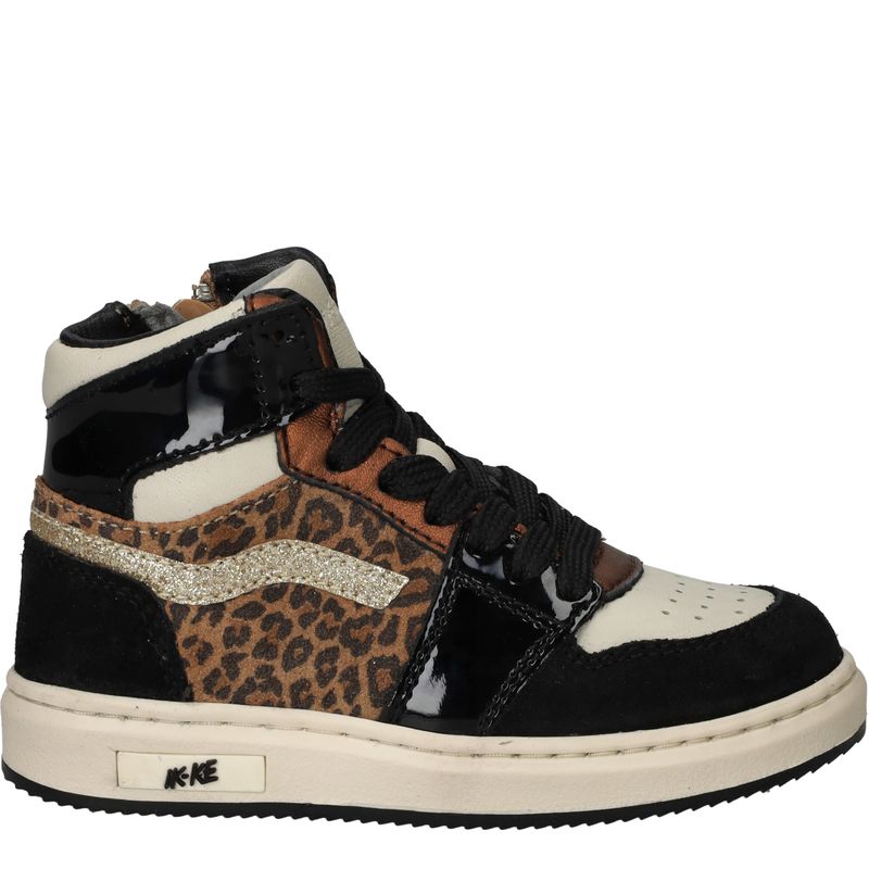 IK-KE Veterschoenen Zwart Meisjes