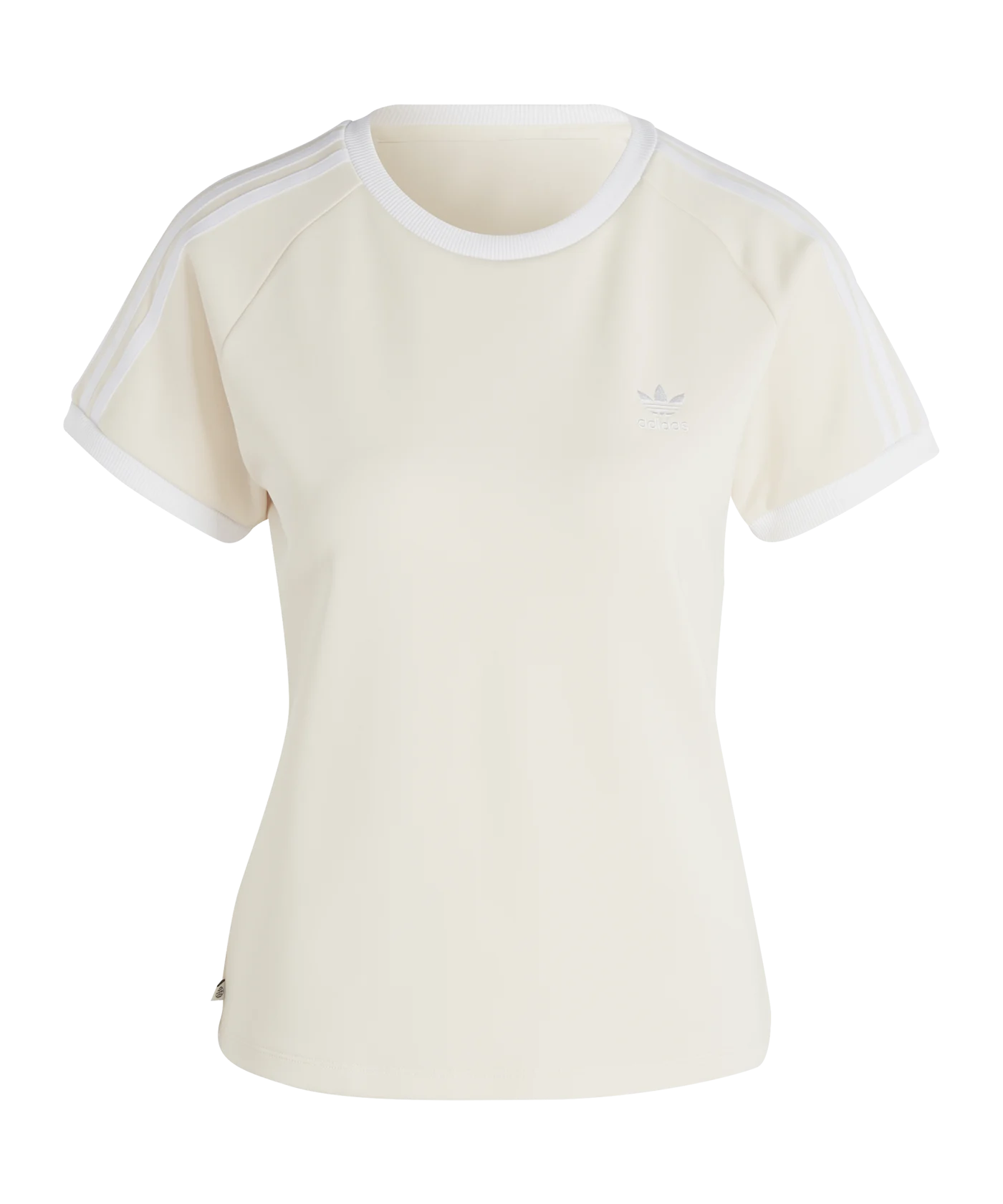 adidas Originals 3S T-Shirt Damen Beige