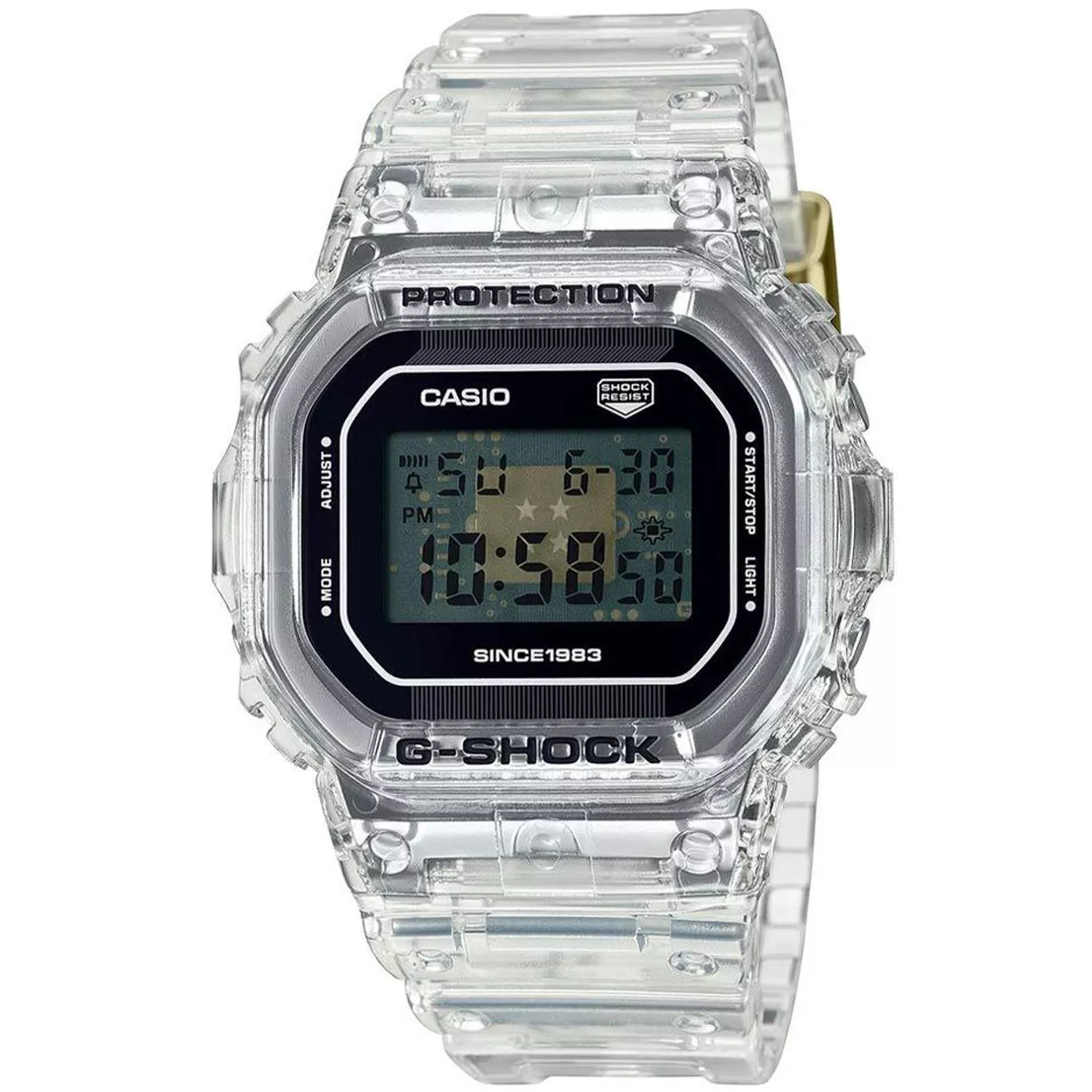 Casio G-Shock 40th Anniversary Clear Remix DW-5040RX-7ER