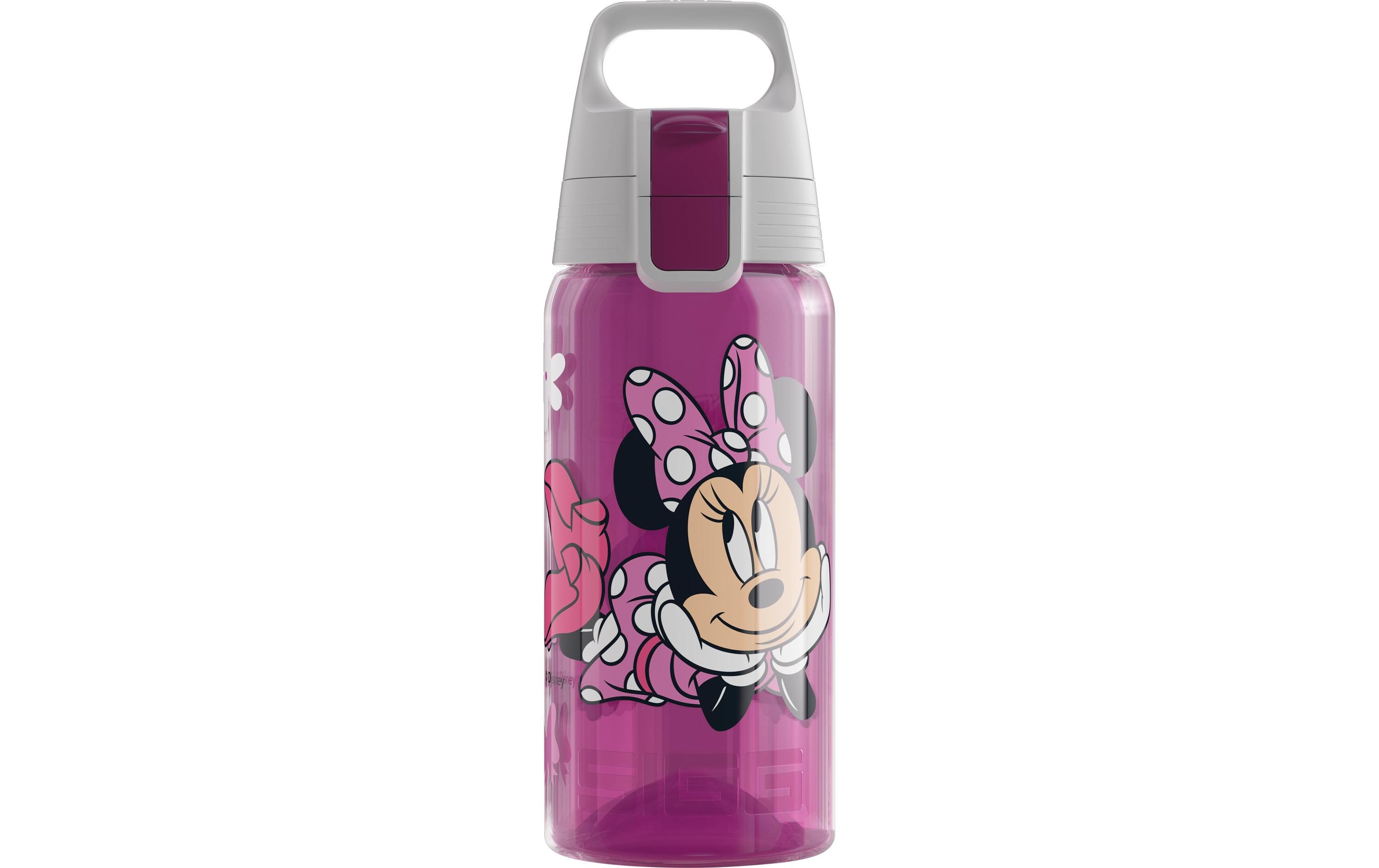 Trinkflasche VIVA ONE Junior Minnie 500 mlLanglebige und recycelbare Kinderflasche
