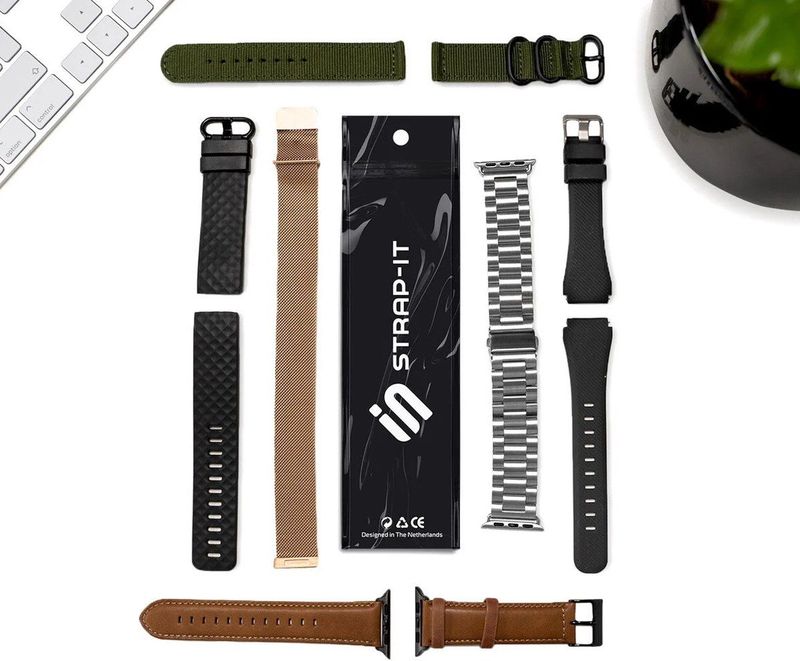 Garmin - Fenix 5 / 6 - Magnetische Band - Titanium - Grafiet