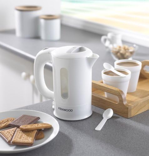 bouilloire électrique de 0,5L sans fil de voyage 650W blanc Kenwood