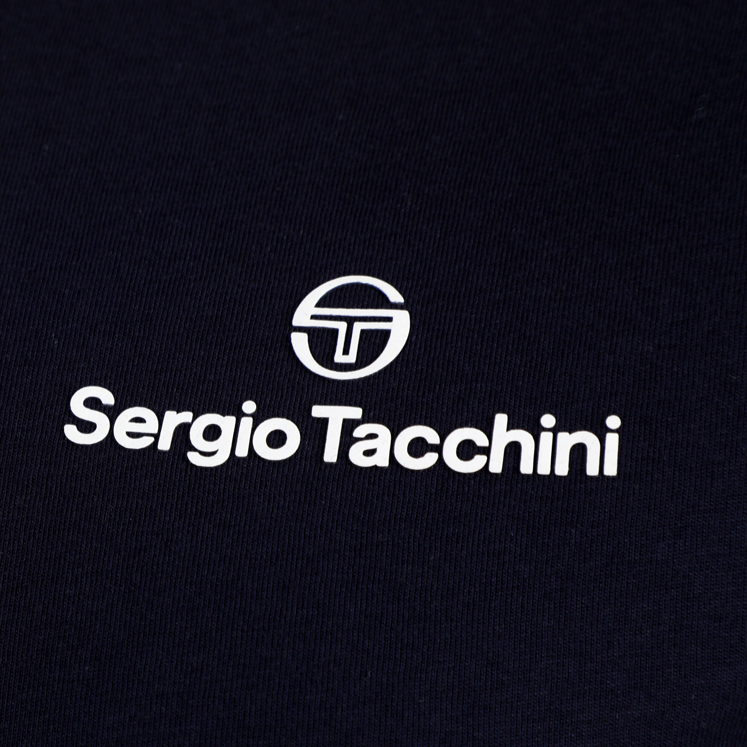 Sergio Tacchini Bold T-shirt Hommes - Bleu Foncé , Blanc