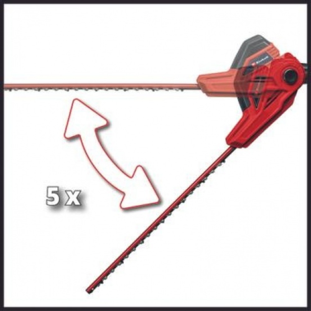 Taille-haie télescopique électrique gc-hh 5056 - 500 w