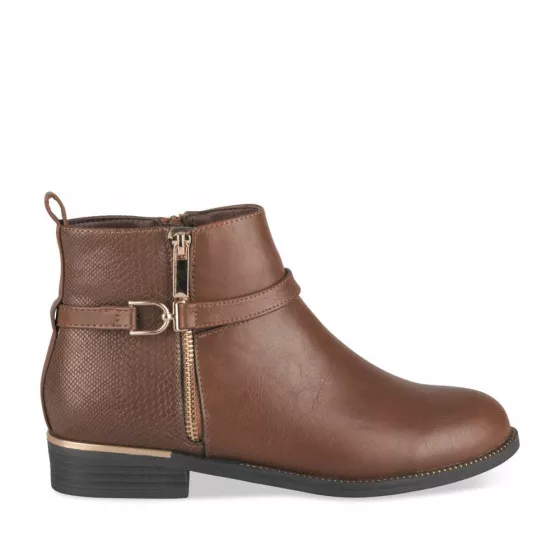 Bottines COGNAC PHILOV