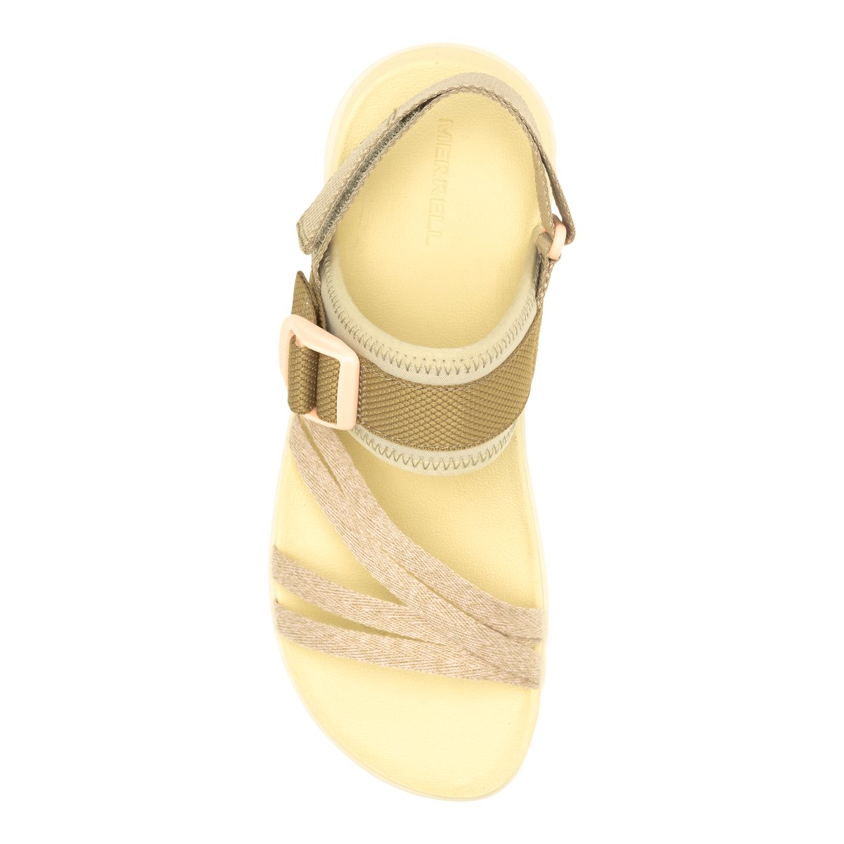 MERRELL-District4str-Sandales à lanières - Talon plat - Kaki