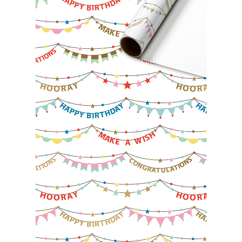 Stewo Geschenkpapier Pierrot, 70 cm x 2 m