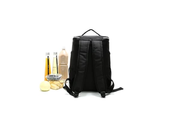 20L fleksibel kjøleryggsekk med Extra Space Black