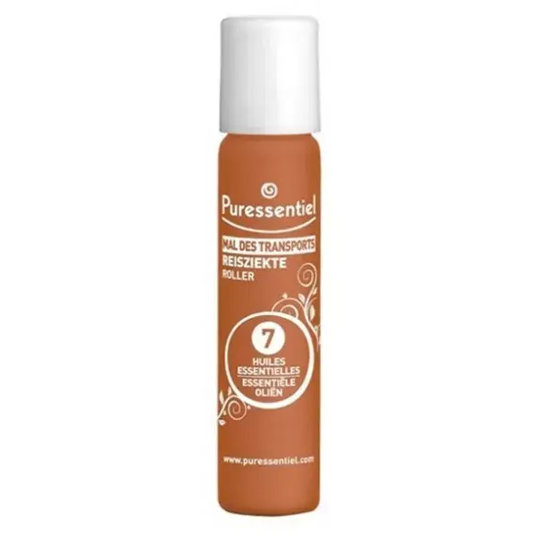 Puressentiel Roll-on para alívio de enjoo com 7 óleos essenciais 5ml