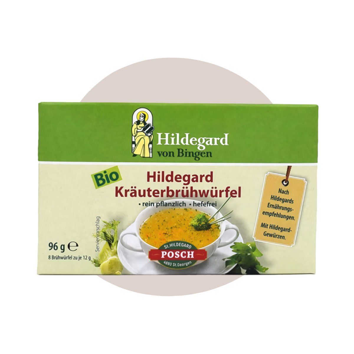 Hildegard Suppenwürfel Kräuterbrühwürfel Bio