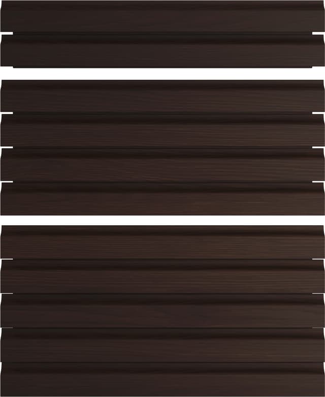 Epoq Lamella skuffepanel til køkken 60x13 (mørk eg)