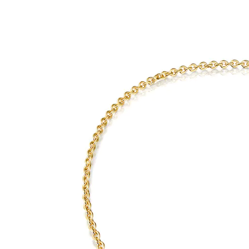 Gargantilha com banho de ouro 18k sobre prata Hold