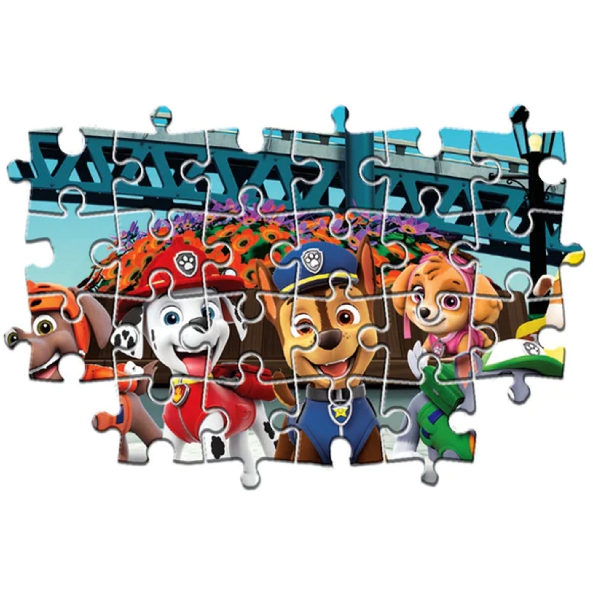 Clementoni Puzzle Supercolor Maxi - Paw Patrol