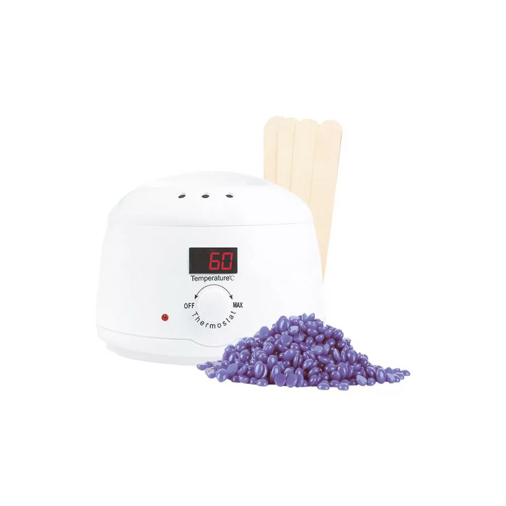 UNIQ Pro Wax Pearls Set med LED Display - 1 stk.