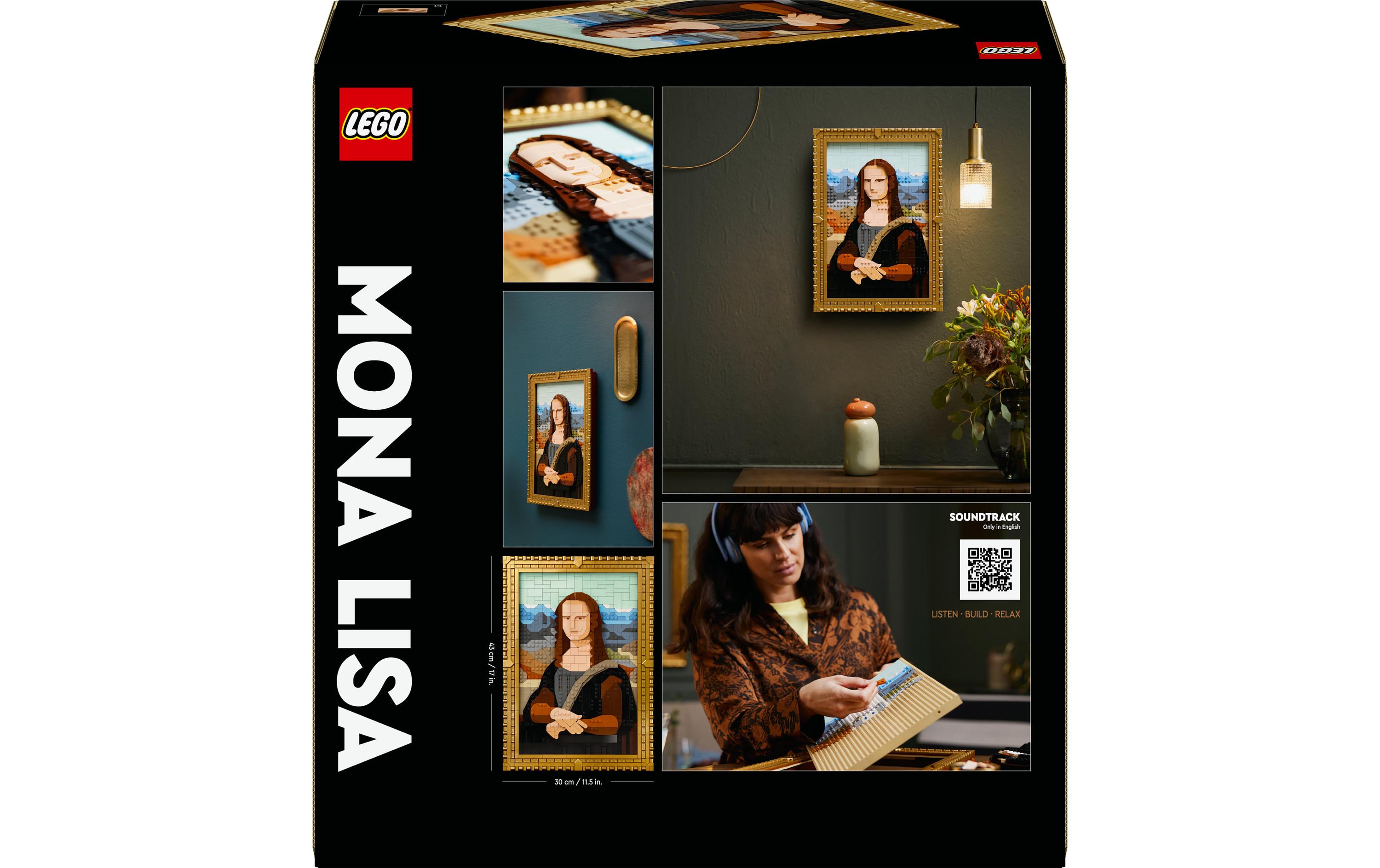 Art Mona Lisa 31213Unglaubliches 3D-Kunstwerk zum Bauen
